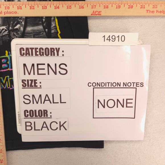 New Kids On The Block Band Crew Neck Short Sleeve T Shirt Mens Size S Black - Picture 8 of 9